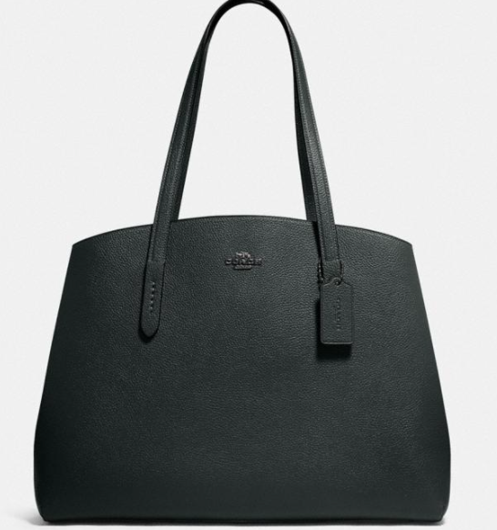 bailey carryall tote in pebble leather