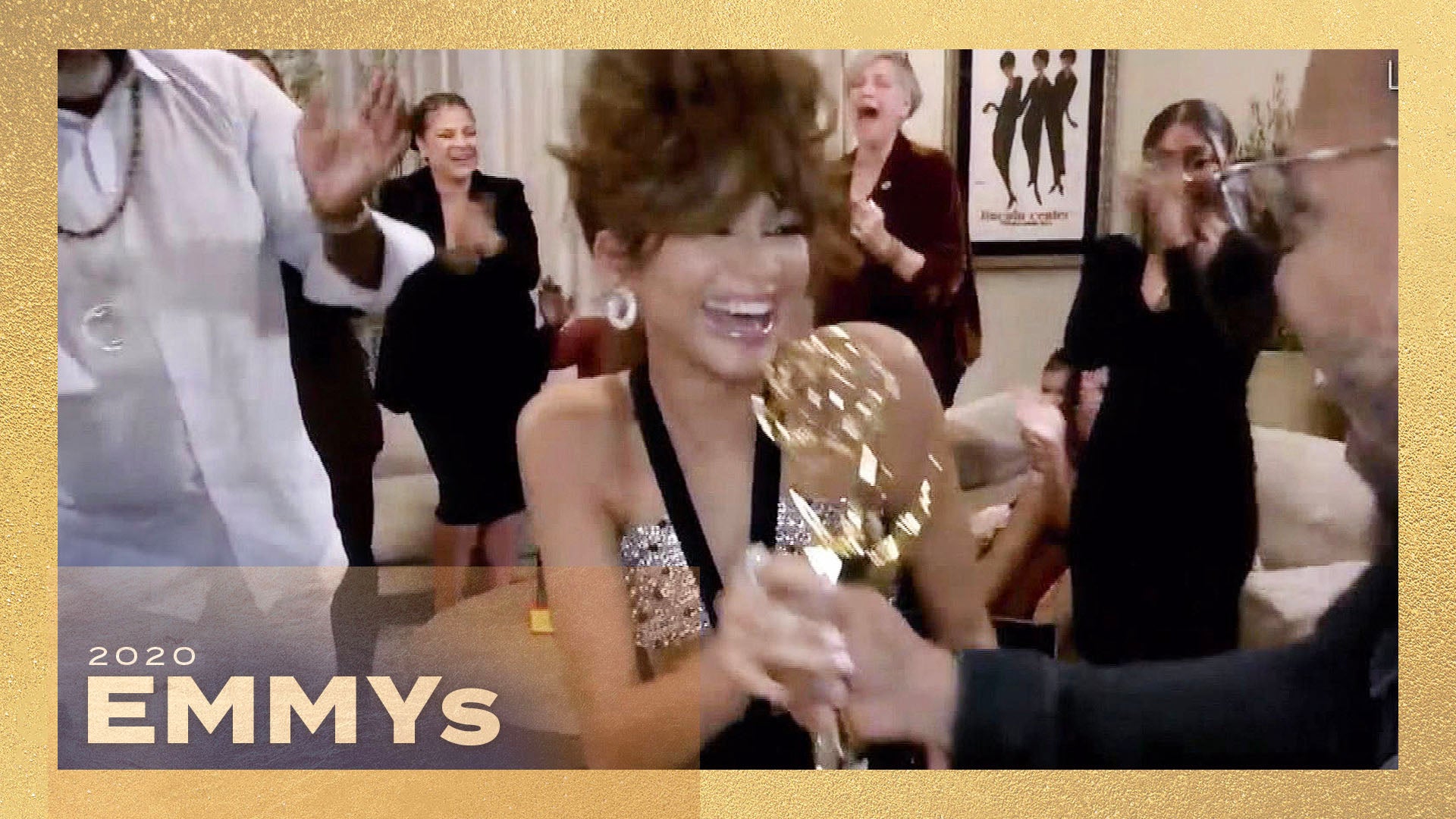 Zendaya Makes History As Youngest Emmy Winner For Lead Actress In A Drama Series Entertainment Tonight