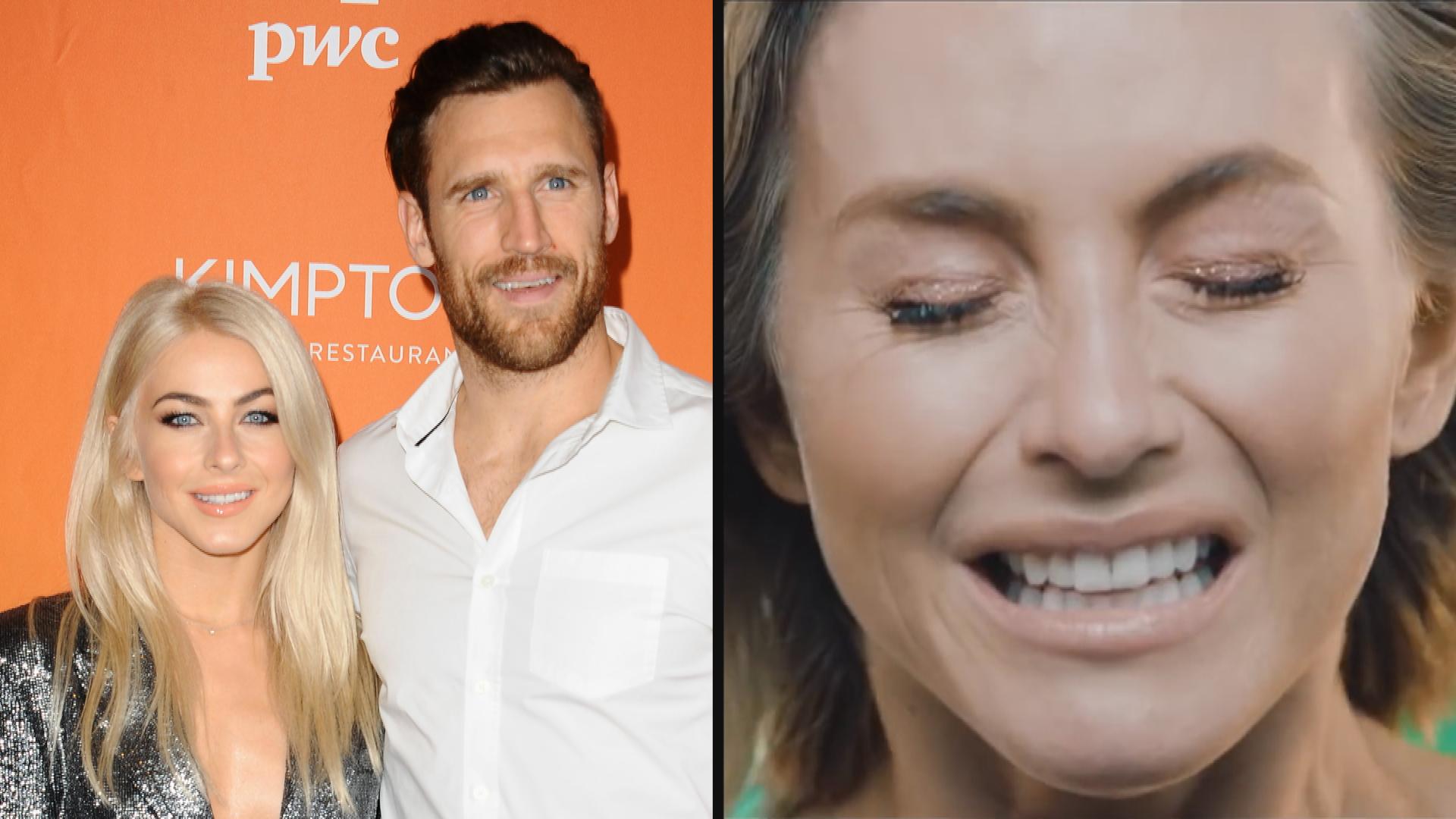 Julianne Hough, Ex Brooks Laich at Birthday Pool Party
