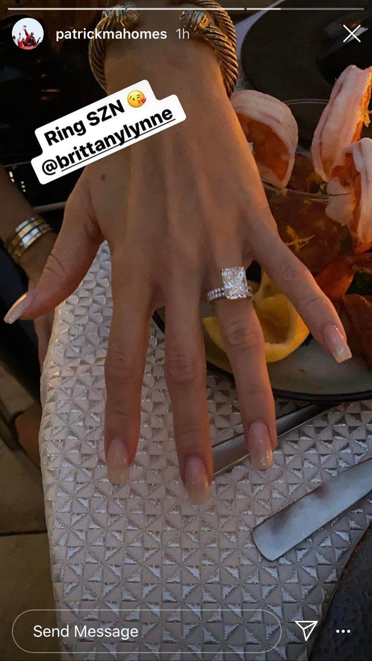 Kansas City Chiefs QB Patrick Mahomes and Girlfriend Brittany Matthews Get  Engaged - Sports Illustrated Kansas City Chiefs News, Analysis and More