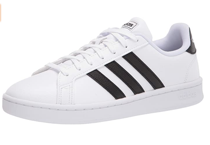adidas white 3 stripes shoes