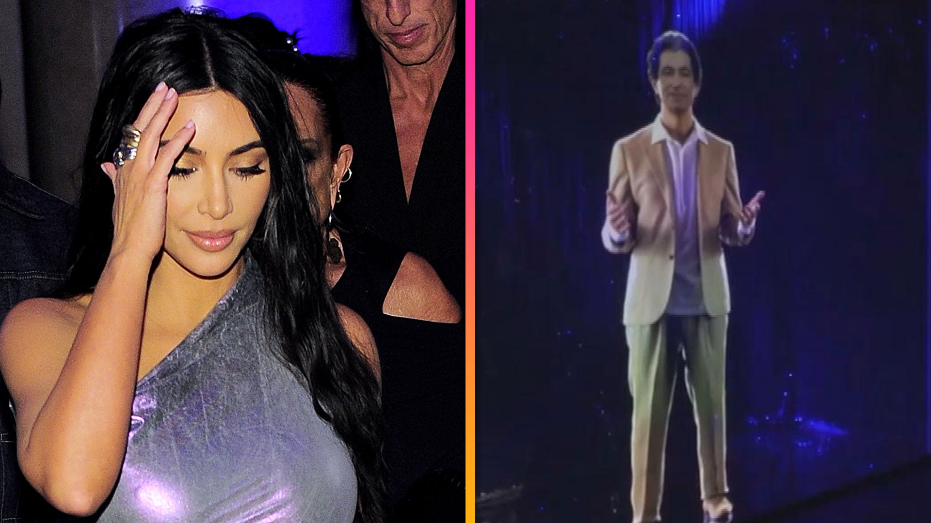 Kanye West gifts Kim Kardashian West a hologram of her late father