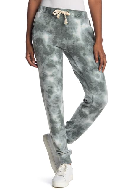 tie dye grey joggers