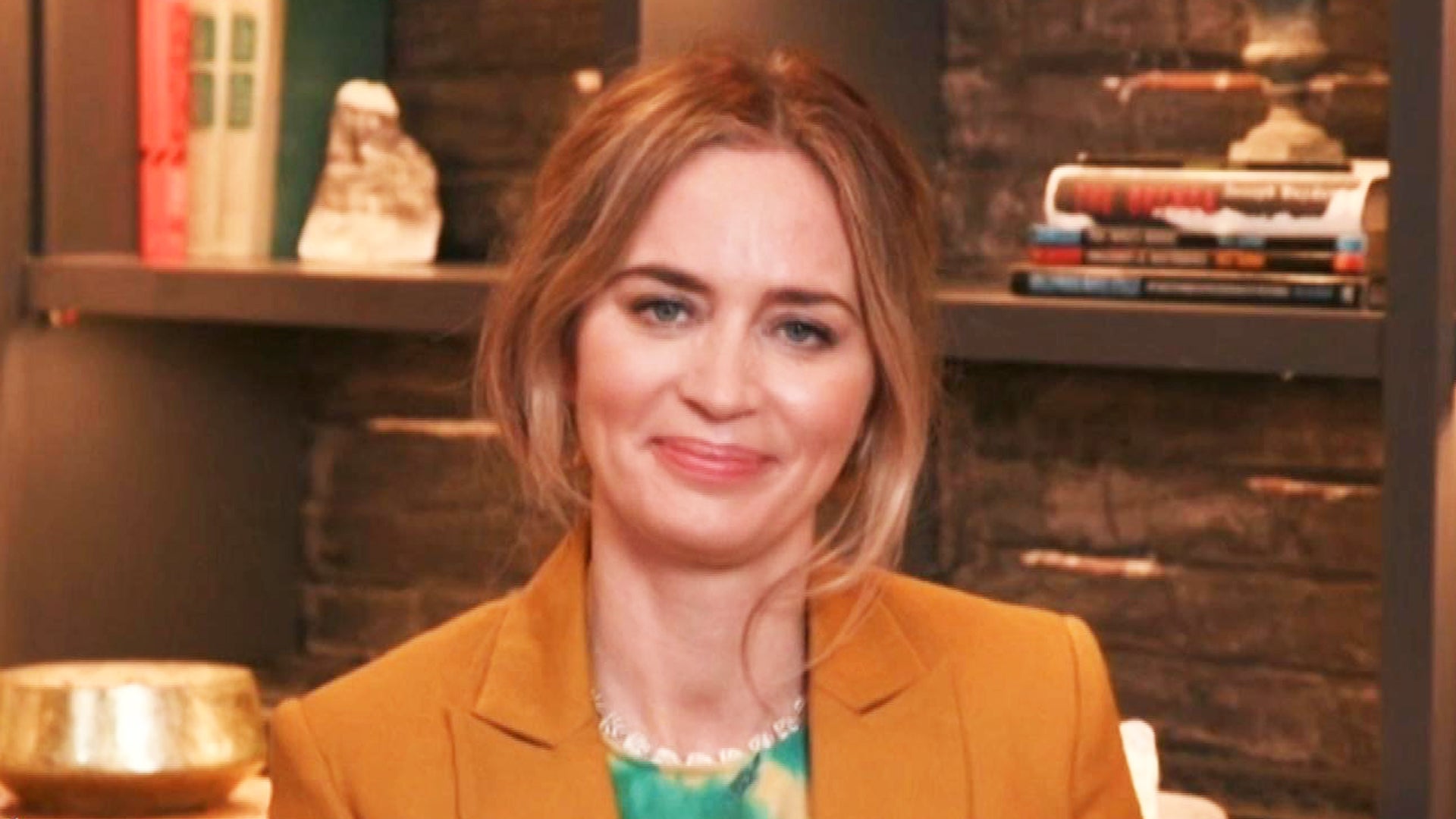 Emily Blunt Says Co Star Jamie Dornan Was Relieved She D Never Seen Fifty Shades Of Grey Exclusive Entertainment Tonight