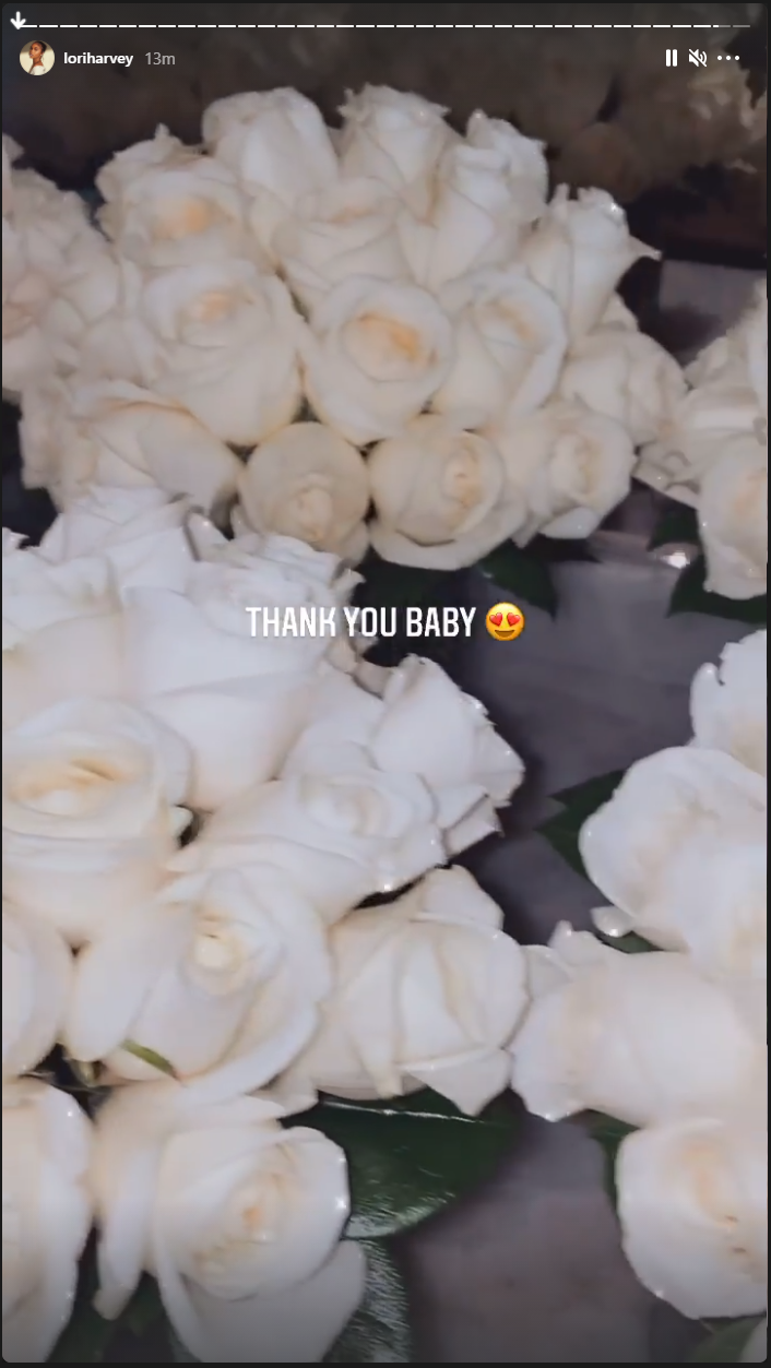 Michael B. Jordan & Lori Harvey Debut Their Nicknames For Each Other On  Social Media As He Showers Her With Roses For Her Birthday