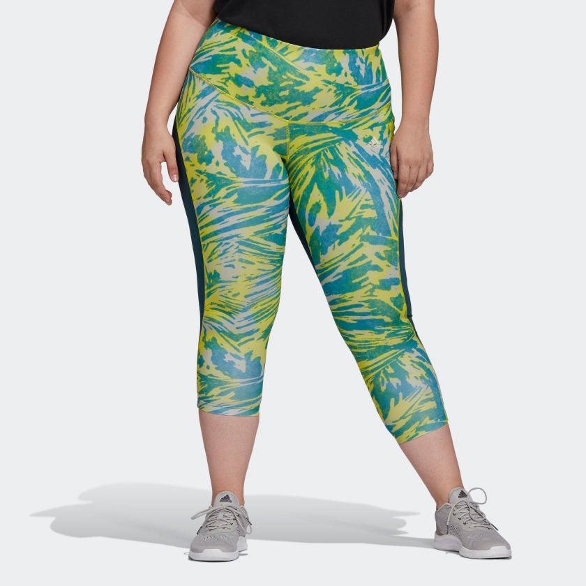 adidas x Zoe Saldana AEROREADY Shine Tights - ShopStyle Activewear Pants