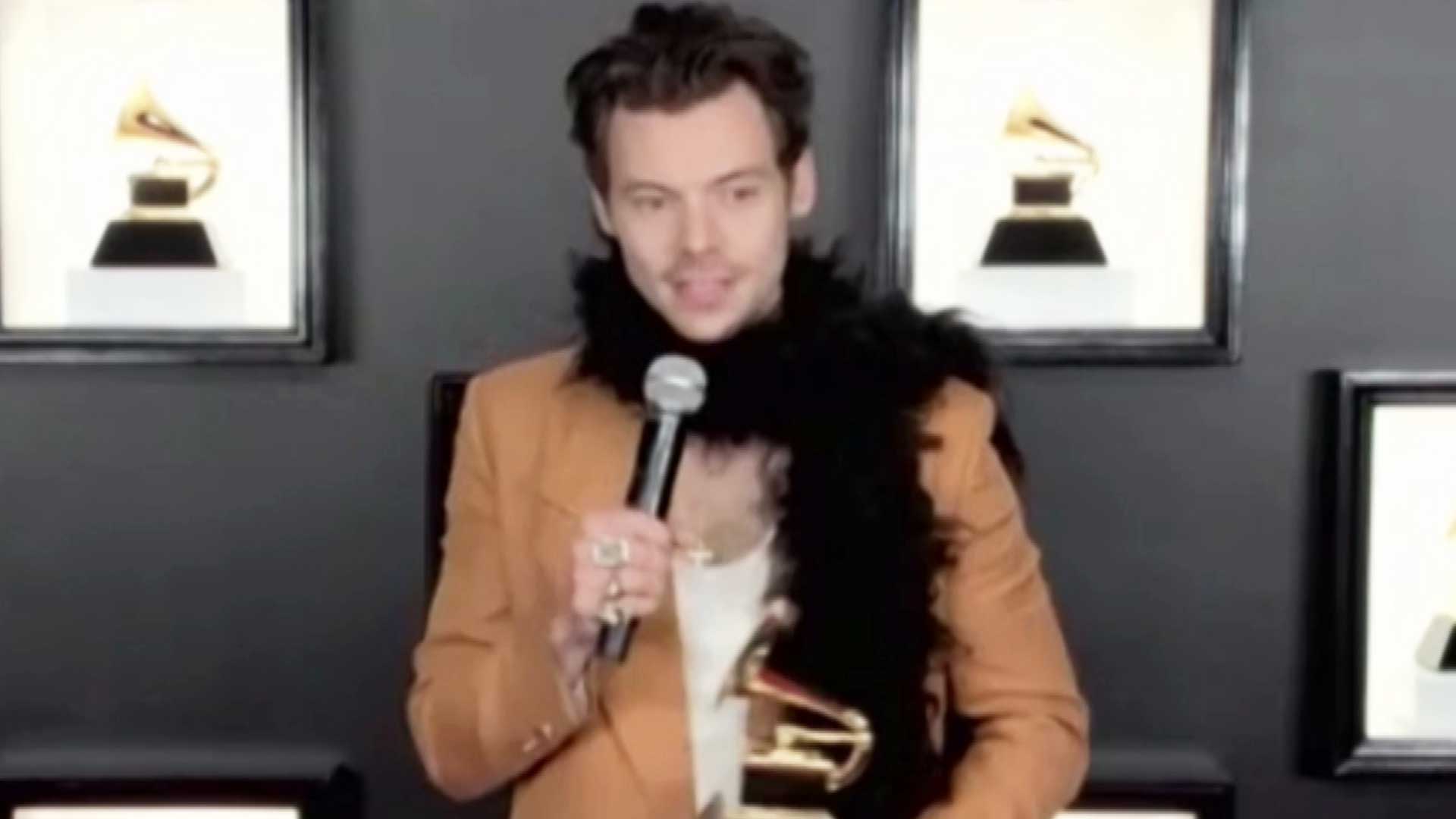 Grammys 2021: What Harry Styles Wore for the Awards Show