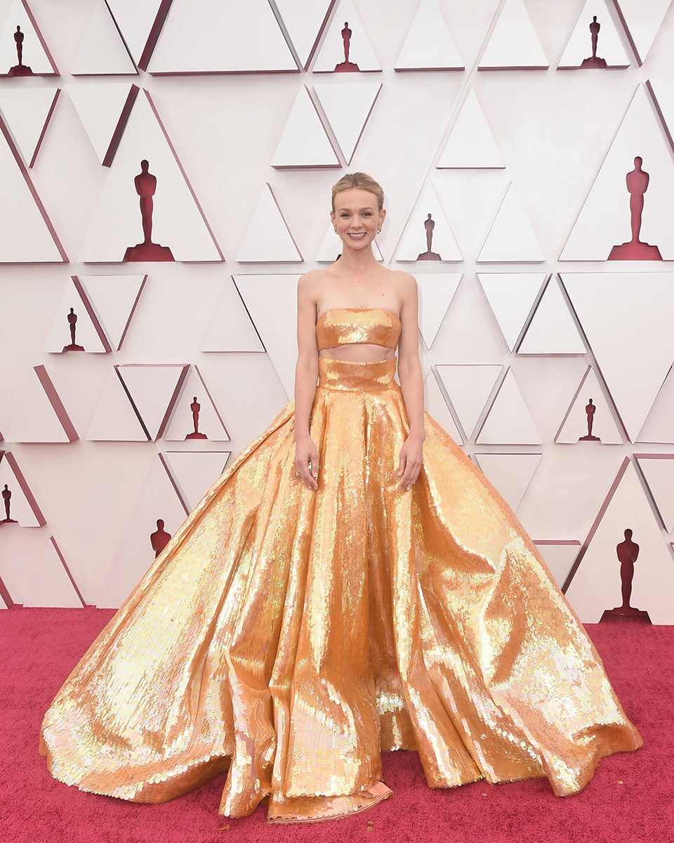 Red carpet fashion Oscars 2021: Carey Mulligan, Regina King, Andra