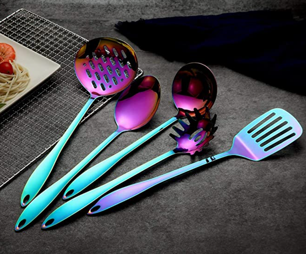 Selena Gomez's Kitchen Decor Tips Include Pastels & Rainbow Knives