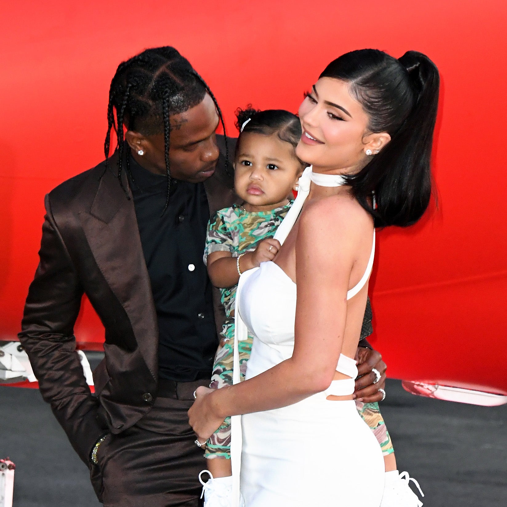 Kylie Jenner posts rare photo of 4-month-old son in adorable Nike sneakers  with baby daddy Travis Scott