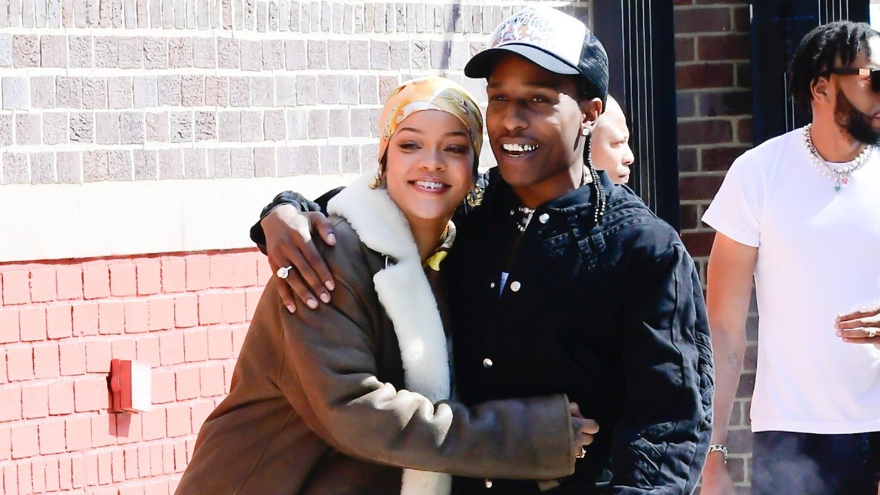 Rihanna and A$AP Rocky Heat Things During Miami Date Night