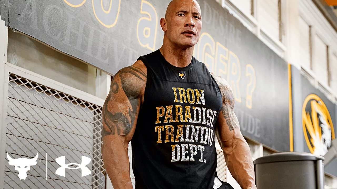 Dwayne 'The Rock' Johnson's New Under Armour Collection Will Make You Feel  Like the Hardest Worker in the Room