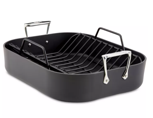 All-Clad Hard Anodized Roaster with Rack