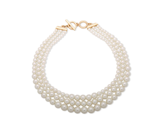 Dua Lipa Wears the Vivienne Westwood Pearl TikTok Necklace