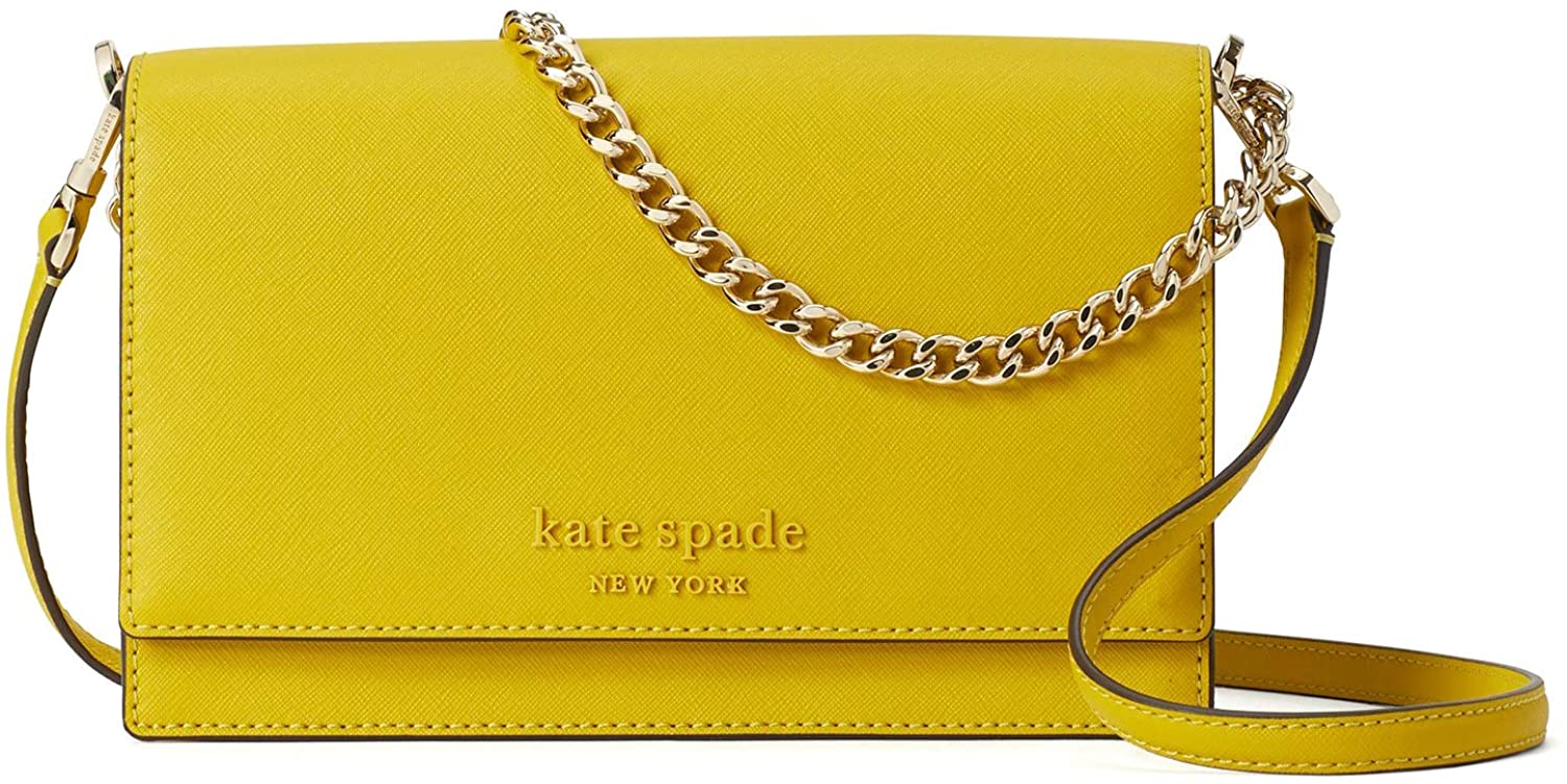 Kate Spade New York Yellow & Ecru Traveler Canteen Crossbody Bag, Best  Price and Reviews