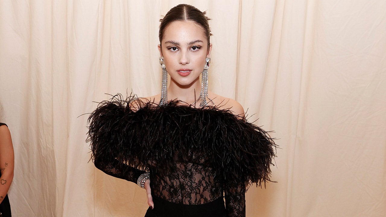 Olivia Rodrigo Rocked a Lace Bodysuit and Feathers at the 2021 Met Gala --  Get the Look!