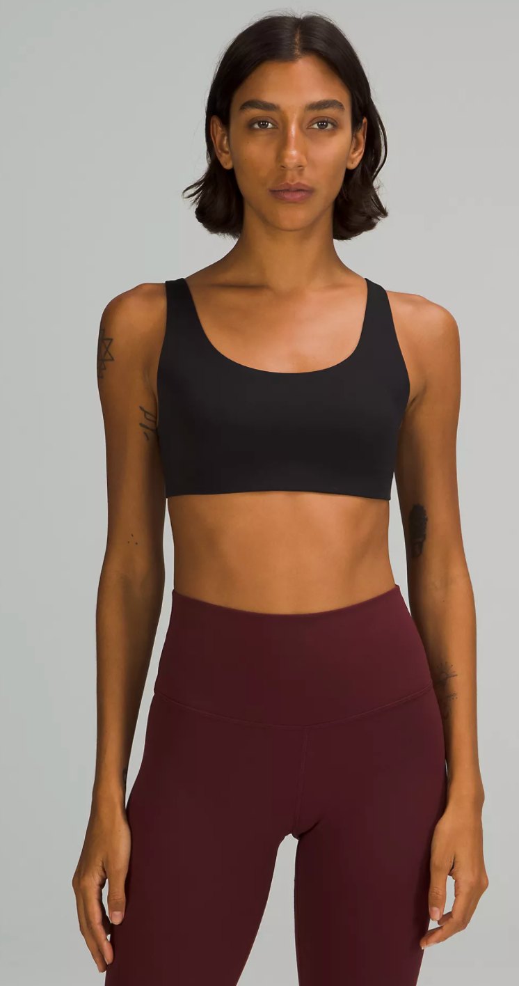 Lululemon IN ALIGNMENT STRAIGHT STRAP BRA, LIGHT