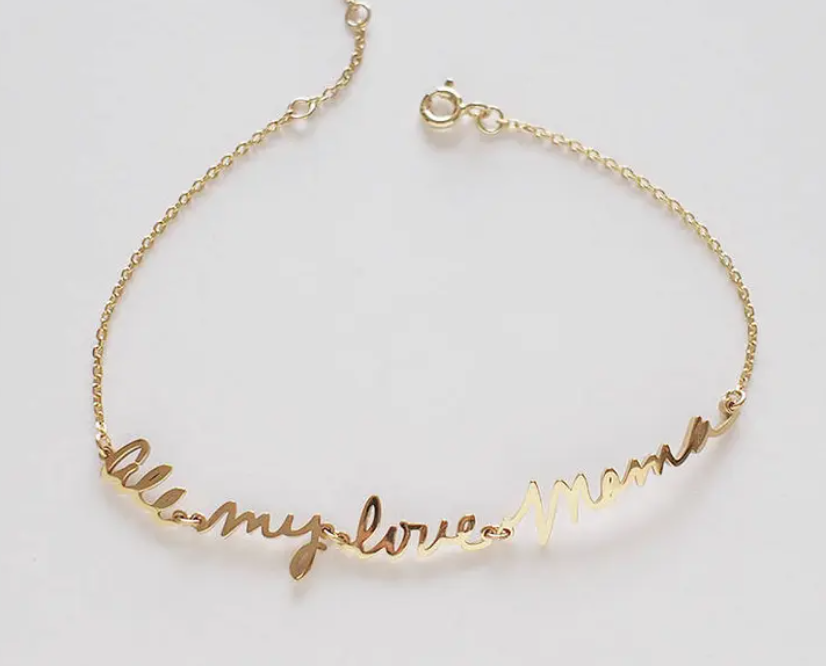 Handwriting Bracelet