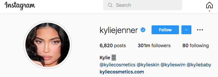 Kylie Jenner becomes first woman to hit 300 million followers on Instagram  – KION546