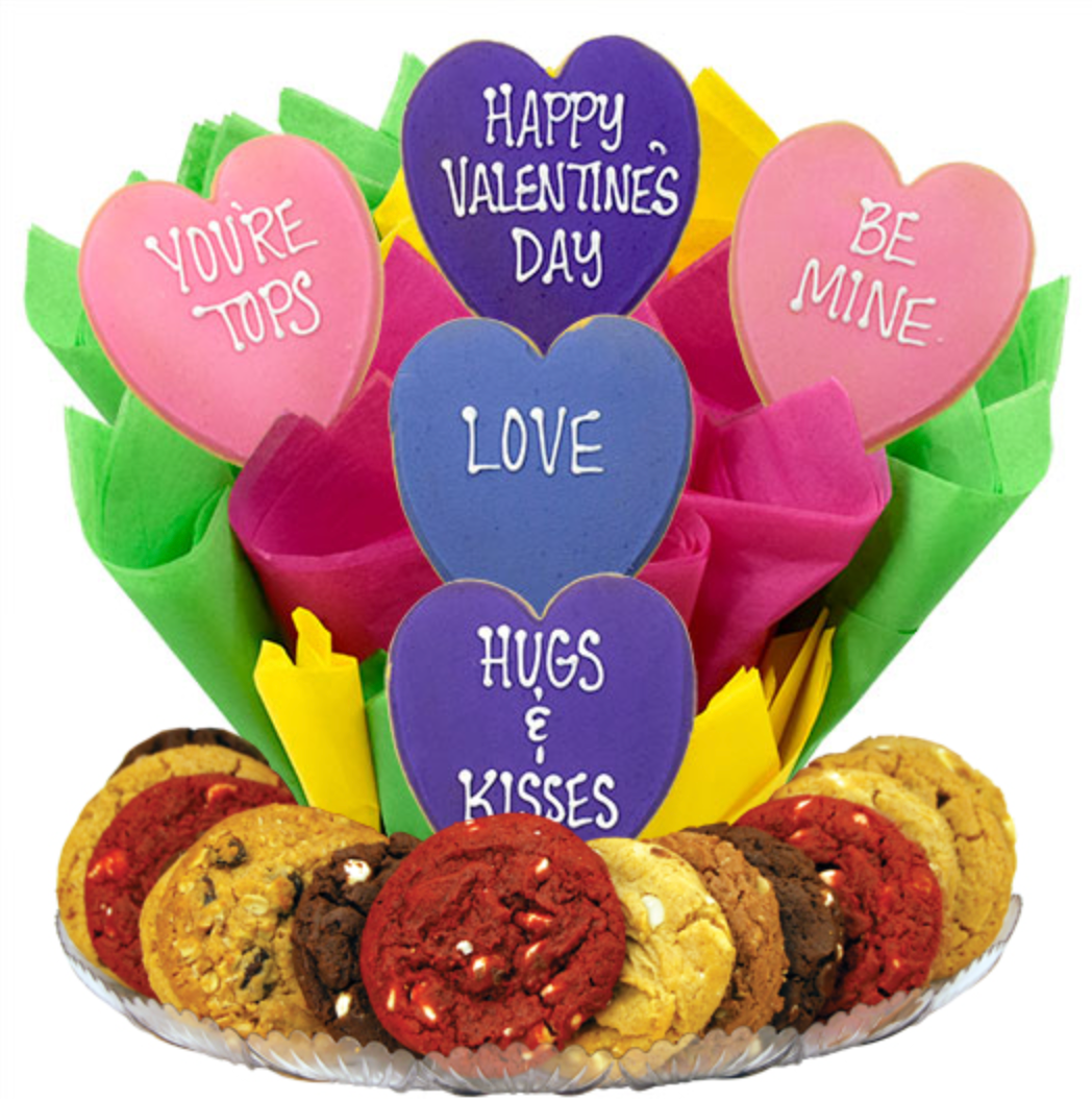 Hugs & Kisses Valentine's Day Spa Gifts & Chocolate