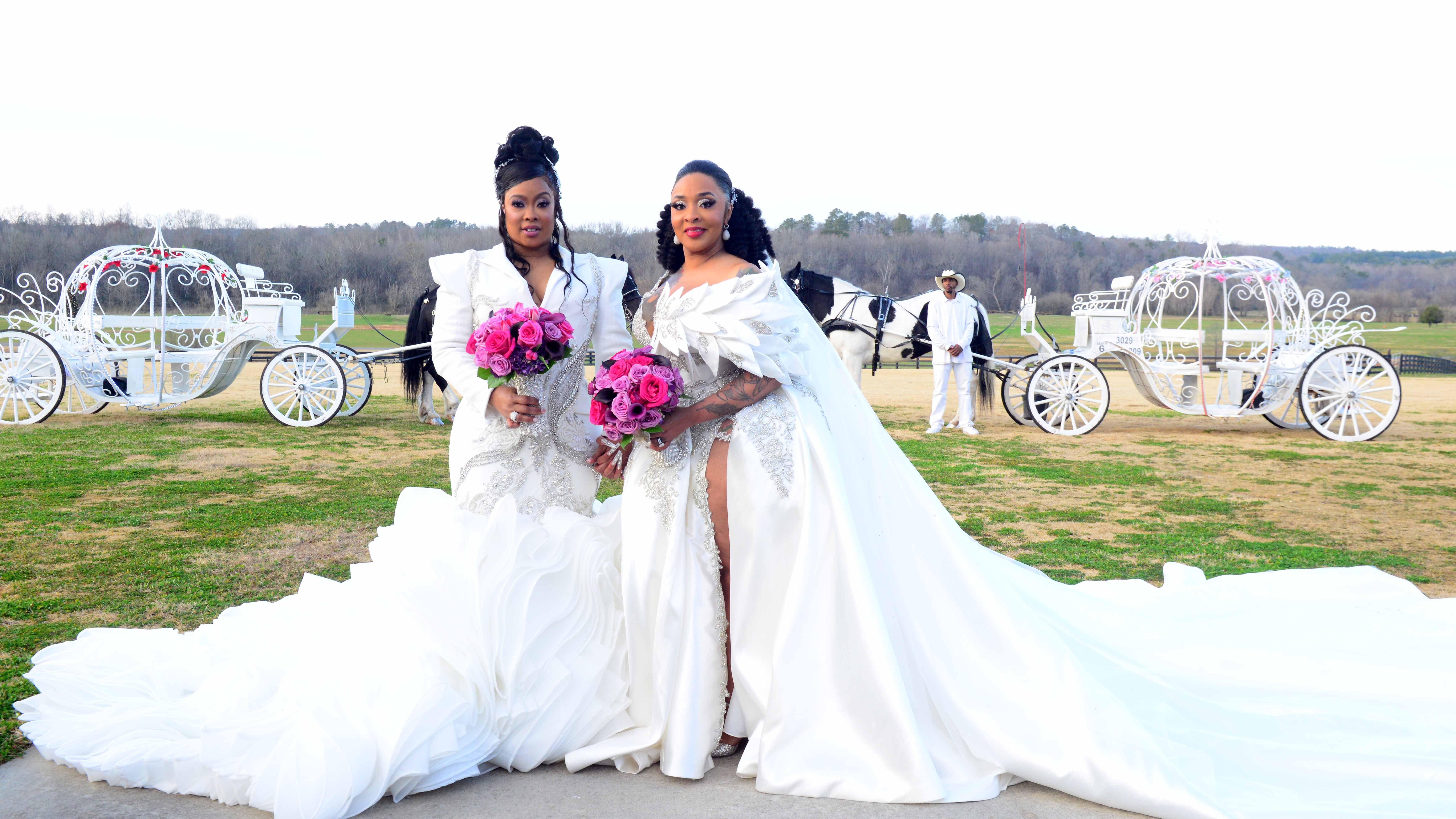 Da Brat Marries Judy Dupart With Fairy Tale Wedding