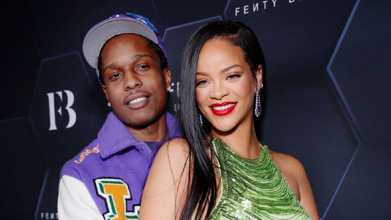 Rihanna and A$AP Rocky Dreamed Up a Neon Block Party