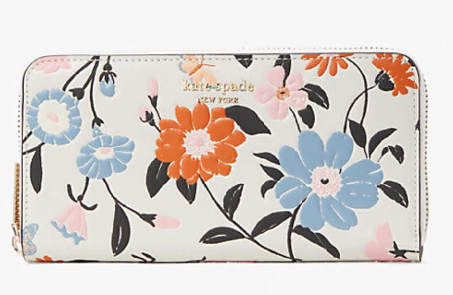 Spencer Floral Garden Continental Wallet