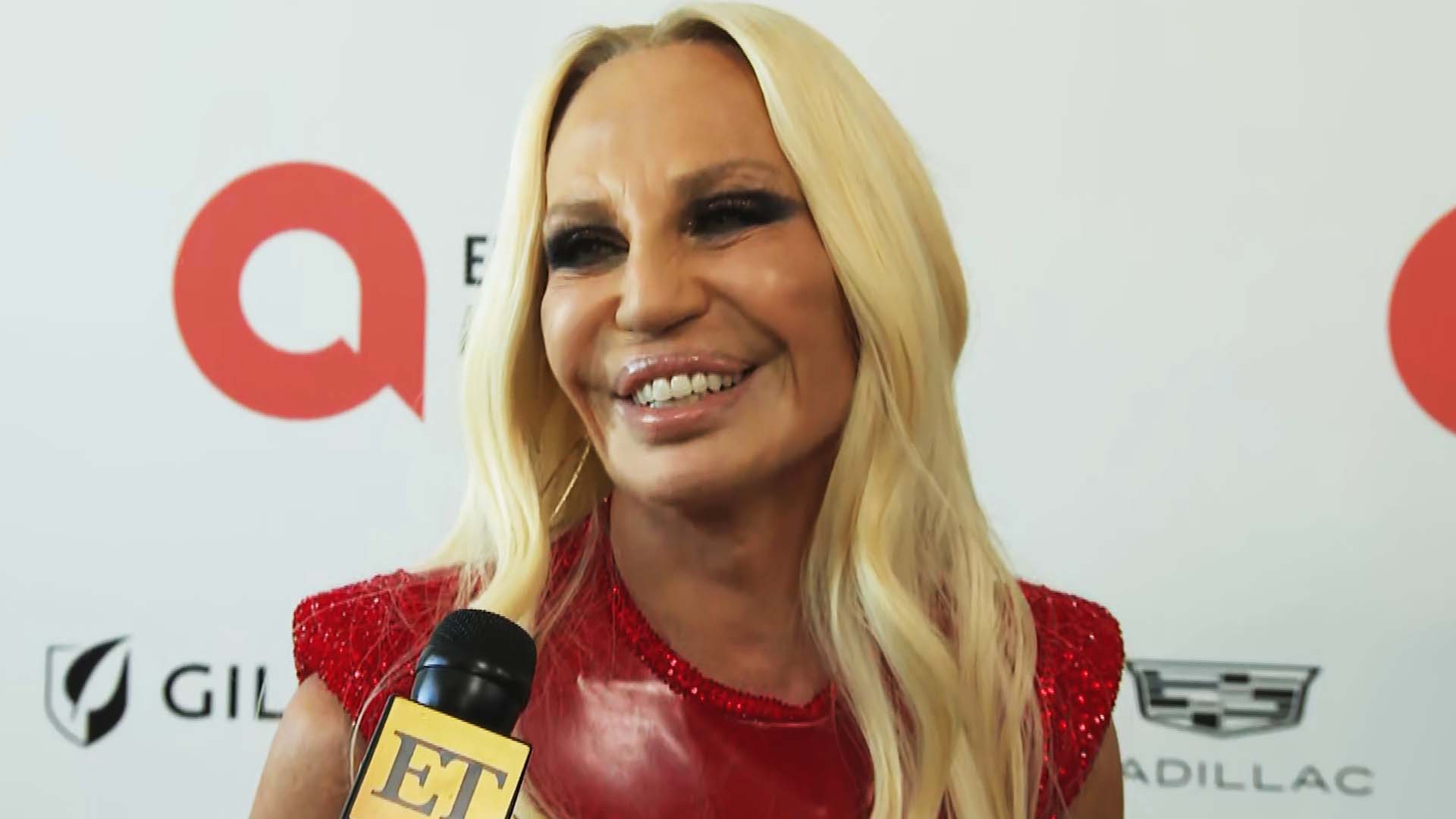 Donatella Versace Makes a House Call to Britney Spears and Sam Asghari