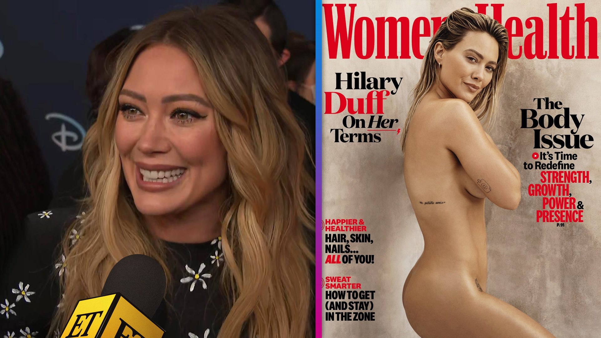 Keli Bruk Full Hd Porno - Hilary Duff Reveals Why It Was 'Scary' to Pose Nude for Magazine Cover  Shoot (Exclusive) | Entertainment Tonight