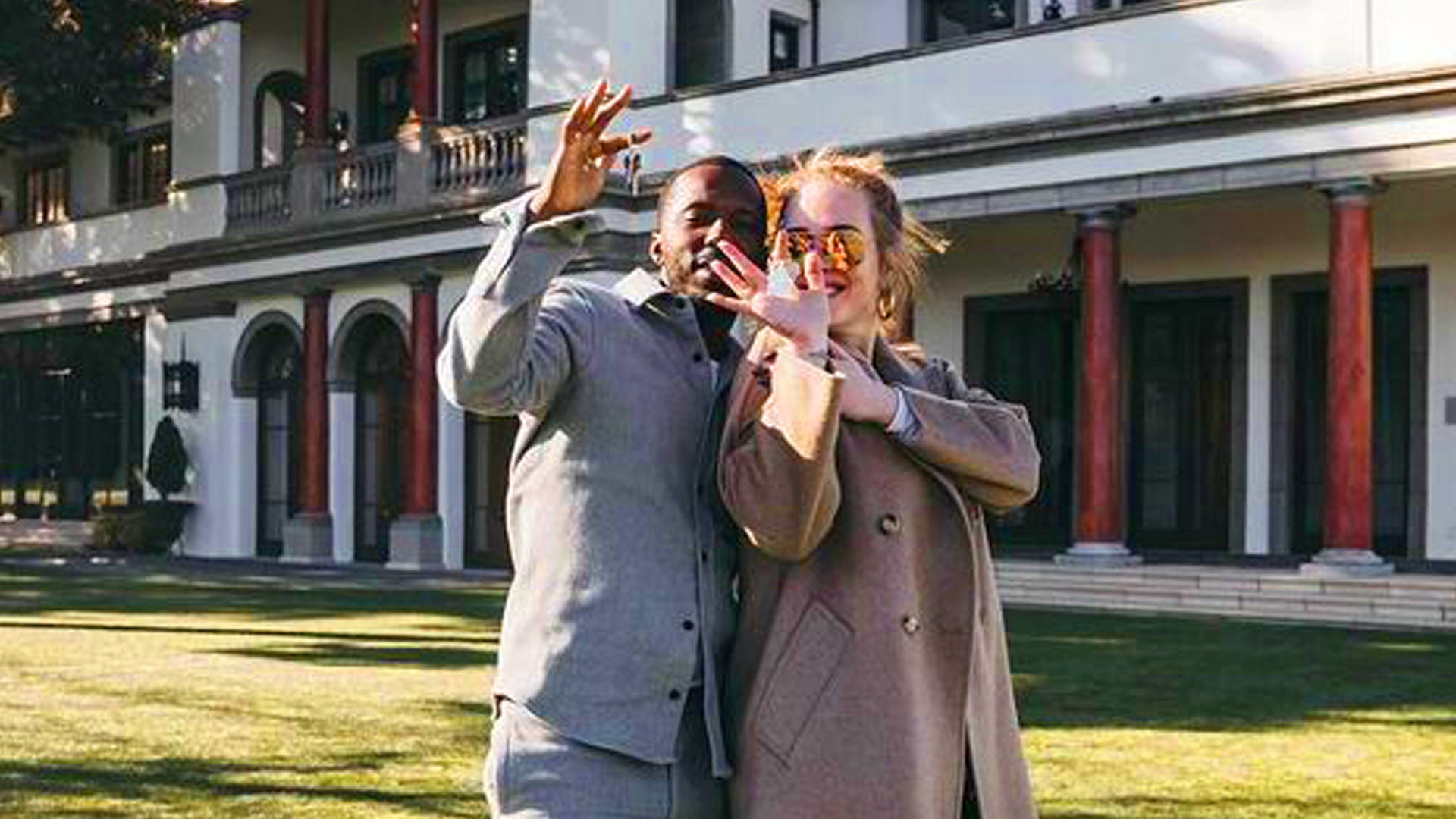 Adele makes rare appearance with Rich Paul as they attend friend's wedding