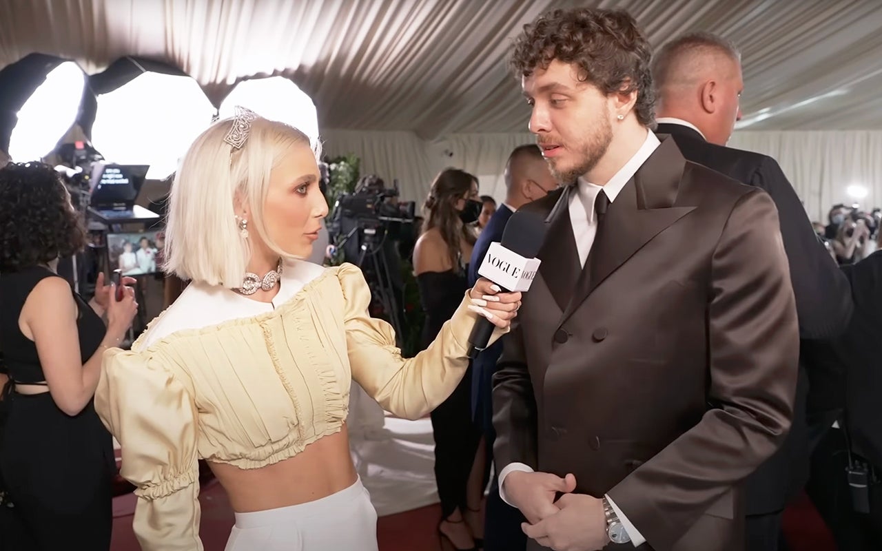 Jack Harlow says awkward Met Gala interaction with Emma Chamberlain is a  'piece of art