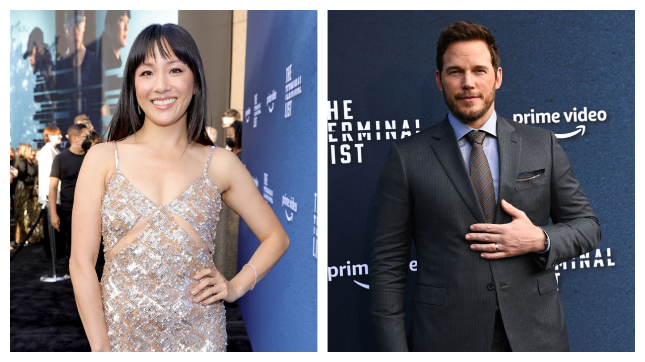 Chris Pratt Gets To Work With Constance Wu on 'The Terminal List' Set:  Photo 4549087, Chris Pratt, Constance Wu, The Terminal List Photos