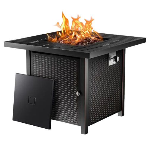 Ciays Outdoor Gas Fire Pit Table 