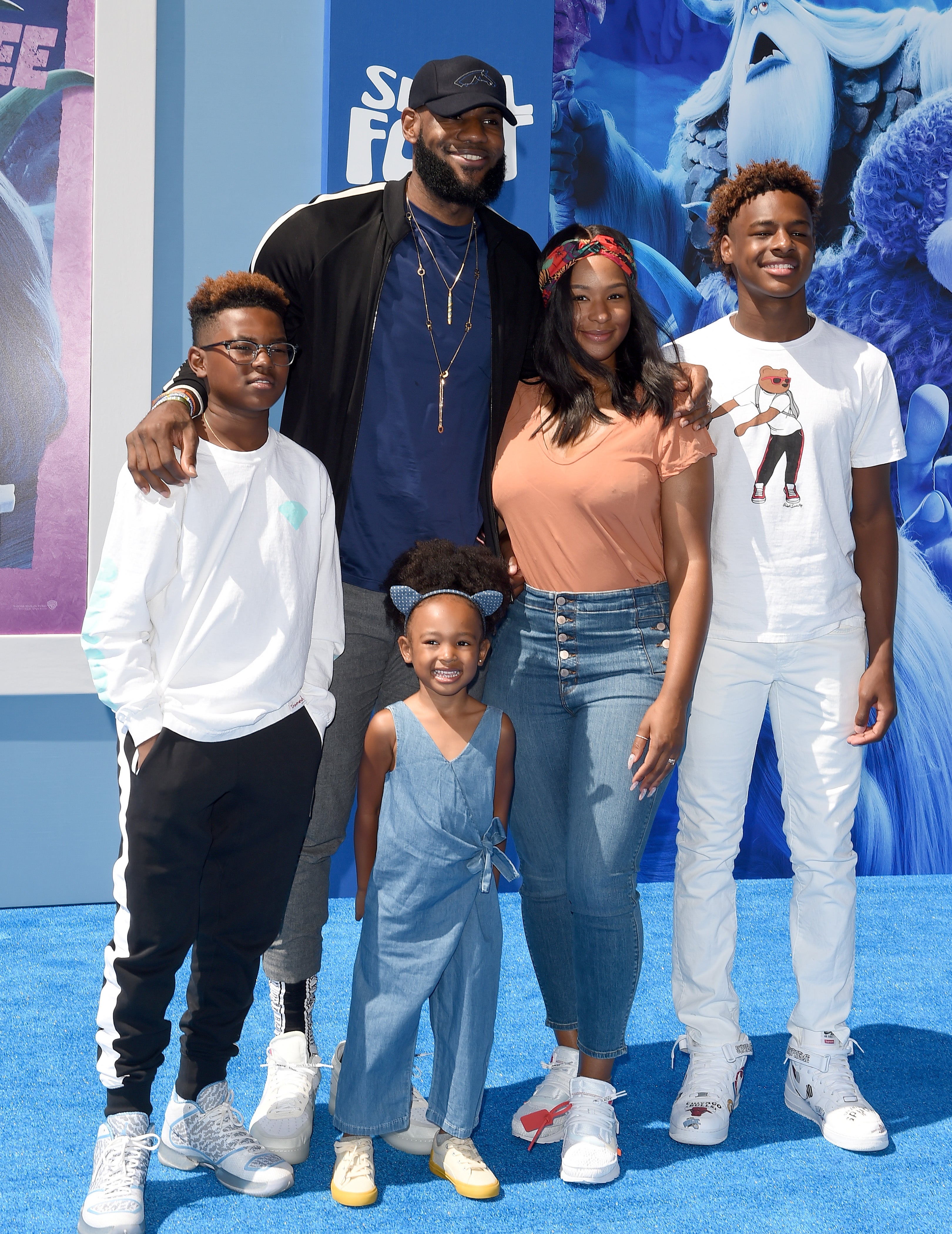 LeBron James family tree: Meet the NBA superstar's sons Bronny and Bryce,  daughter Zhuri and wife Savannah
