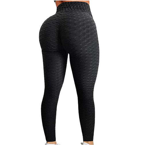 ODODOS Women's High Waisted Yoga Leggings with Pocket, Workout Sports  Running Athletic Leggings with Pocket, Full-Length, Navy Dot, X-Large