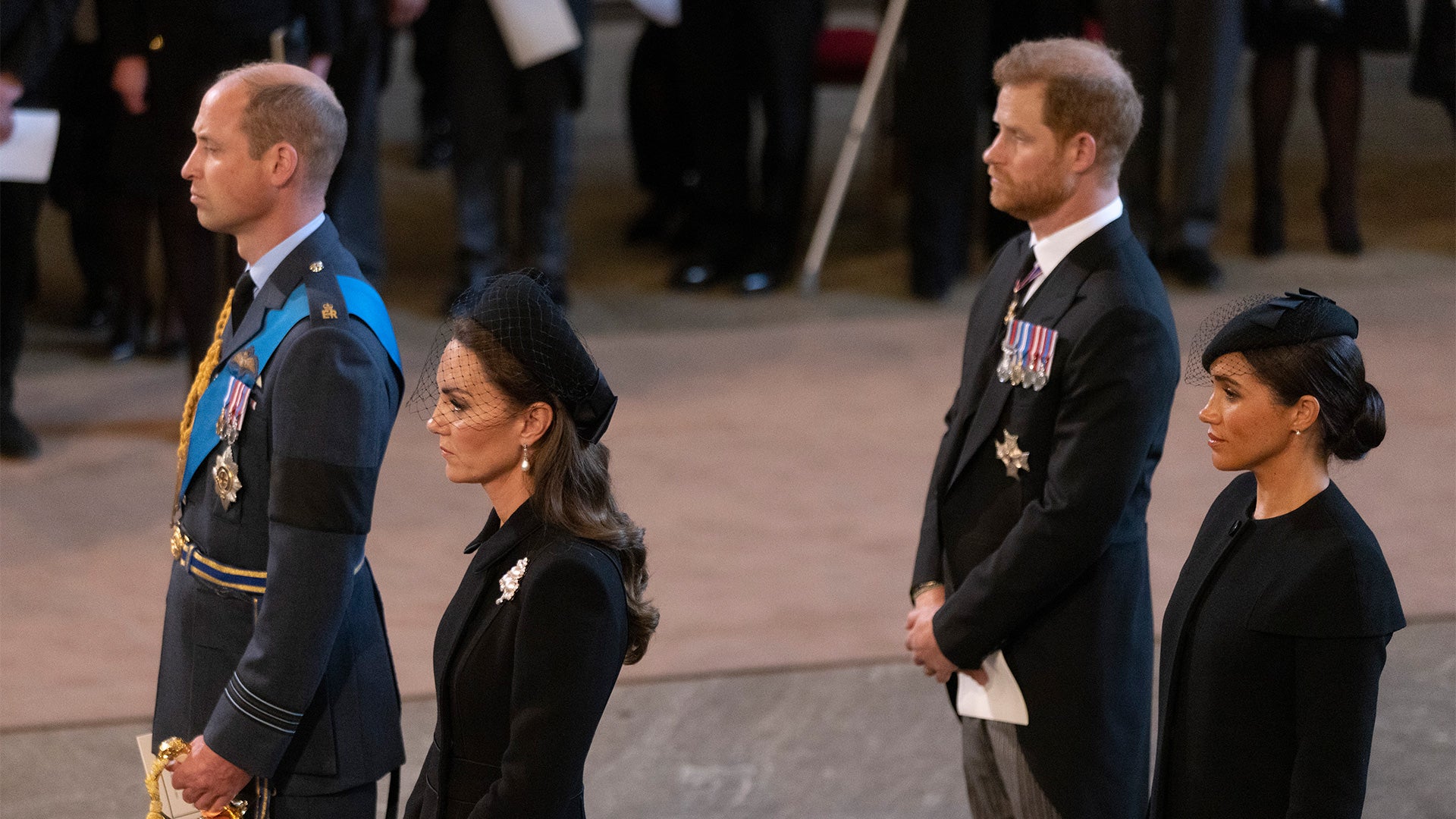 Kate Middleton wore Alexander McQueen @ Queen Elizabeth II Funeral Service