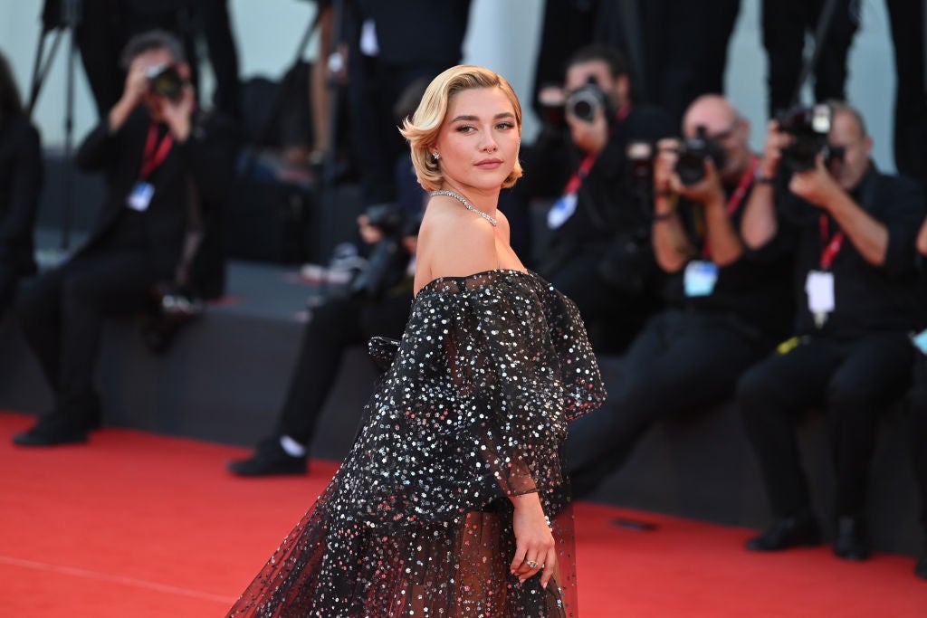 A Closer Look at Florence Pugh's Breathtaking Venice Film Festival Look