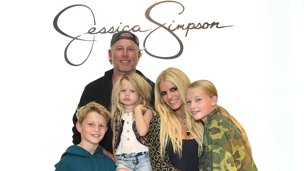 Jessica Simpson and daughter Maxwell attend a celebration of her memoir  Open Book at Barnes & Noble Union Square in New York, NY on February 4,  2020. (Photo by Stephen Smith/SIPA USA