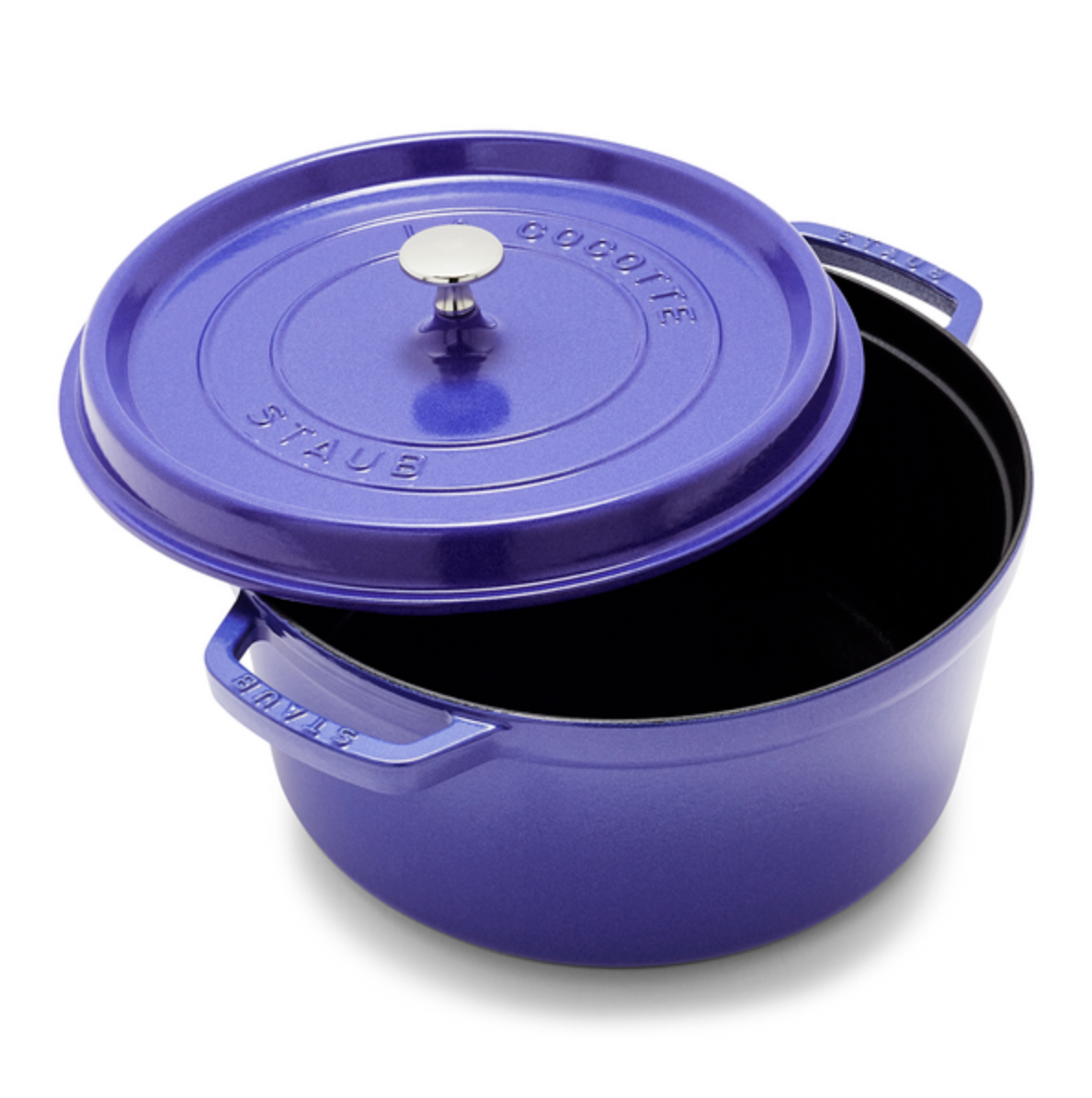 cast iron cocotte pot 18 cm purple Dutch Oven –