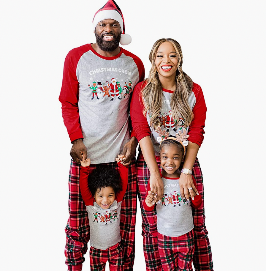 Family Pajamas Matching Men's Holiday Toss Pajamas Set, Created