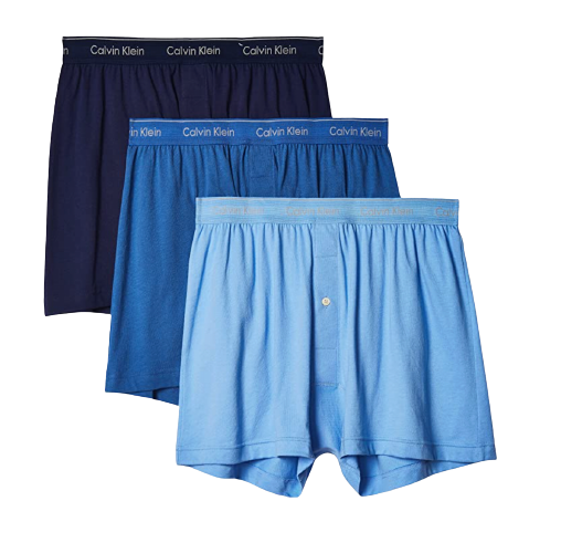 Calvin Klein Men's Underwear Cotton Classics 4-Pack Briefs Blue