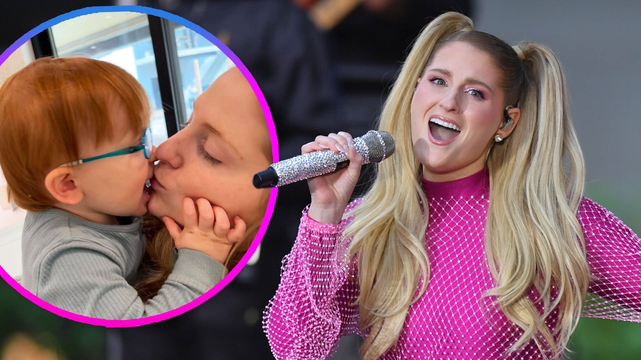 Meghan Trainor Posts Video of Son Riley Taking Care of Baby Brother