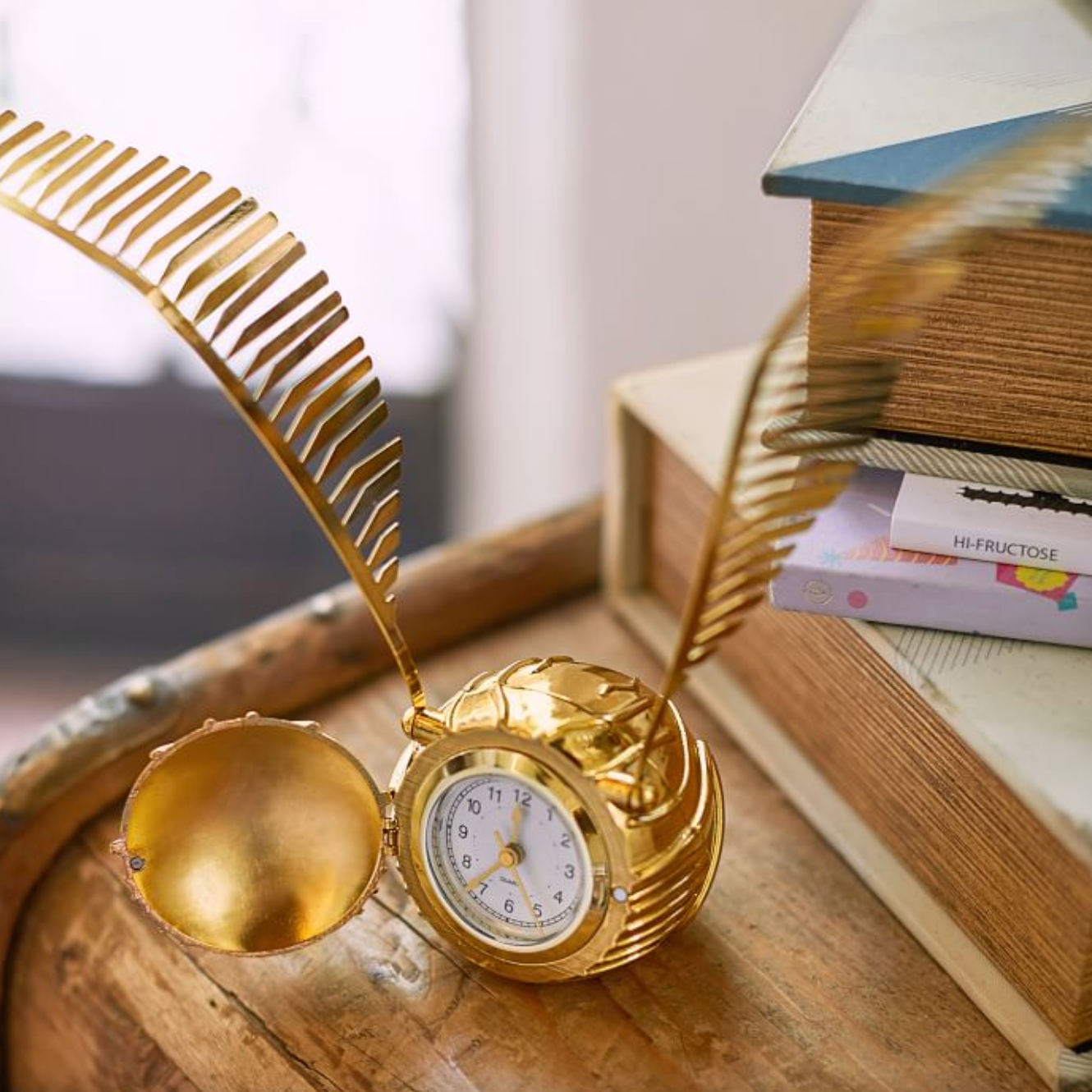 Harry Potter Golden Snitch Clock