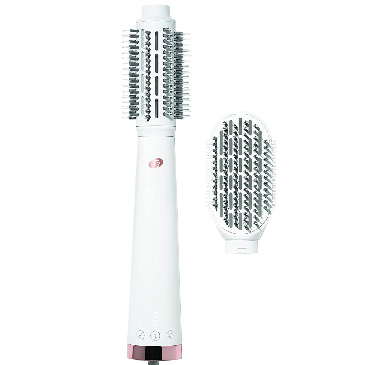 T3 AireBrush Duo Interchangeable Hot Air Blow Dry Brush