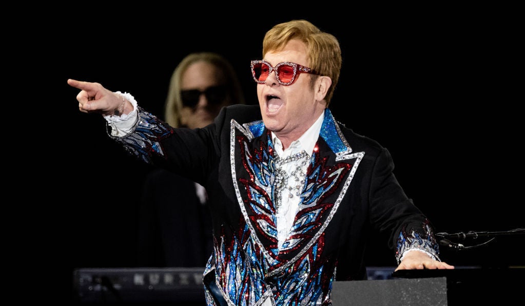 Elton John Performs Final North American Show at Dodger Stadium