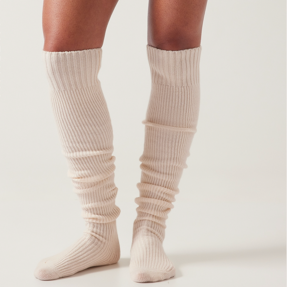 Luxe Legs™ Cable Knit Thigh-Highs