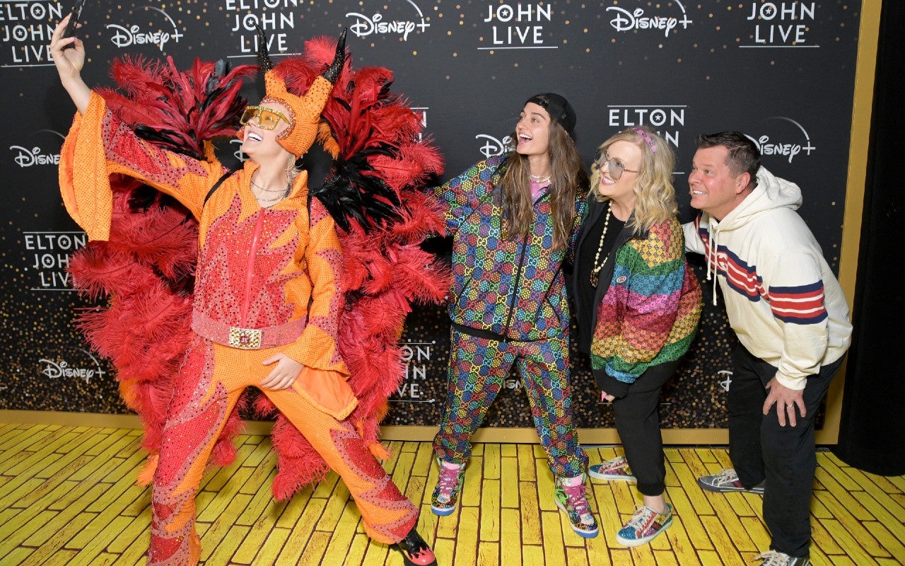 Jojo Siwa Channels Elton John in Fiery Costume at Final Farewell Tour –  Footwear News