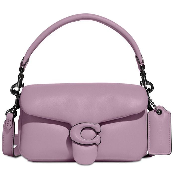 Leather crossbody bag Coach Purple in Leather - 25117068