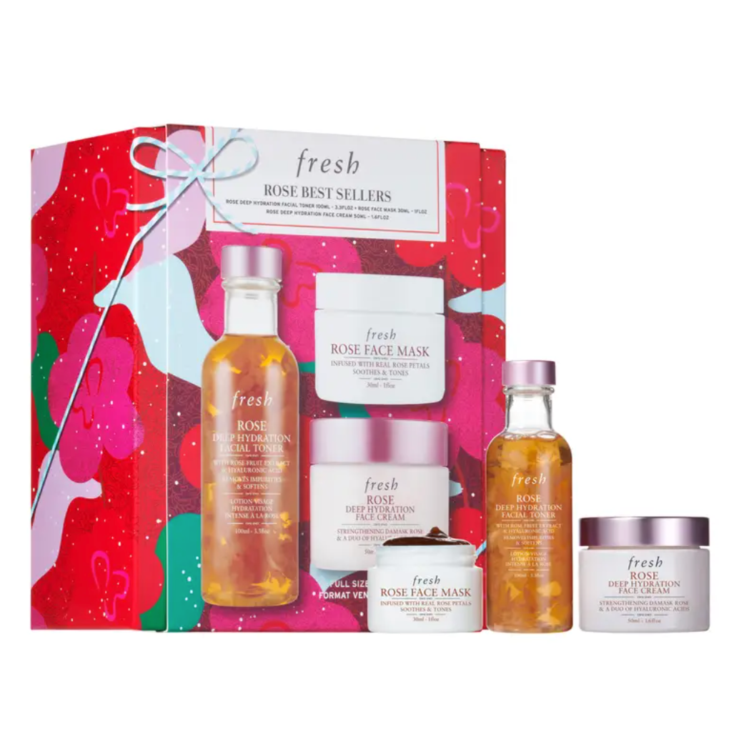 Fresh Cleanse, Exfoliate & Hydrate Skincare Gift Set