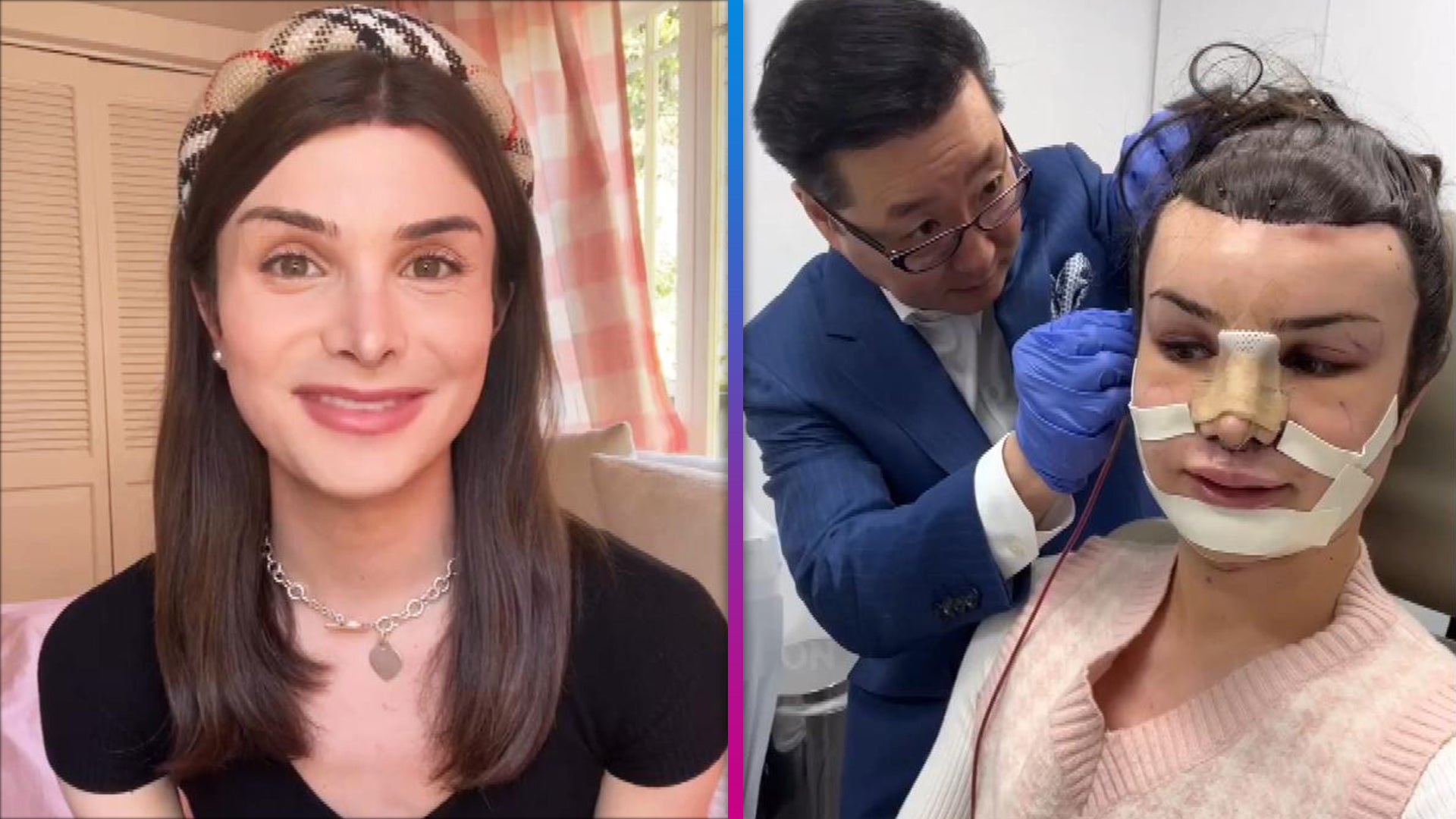 Dylan Mulvaney Reveals Her Face After Feminization Surgery in Glamorous Video Entertainment Tonight pic